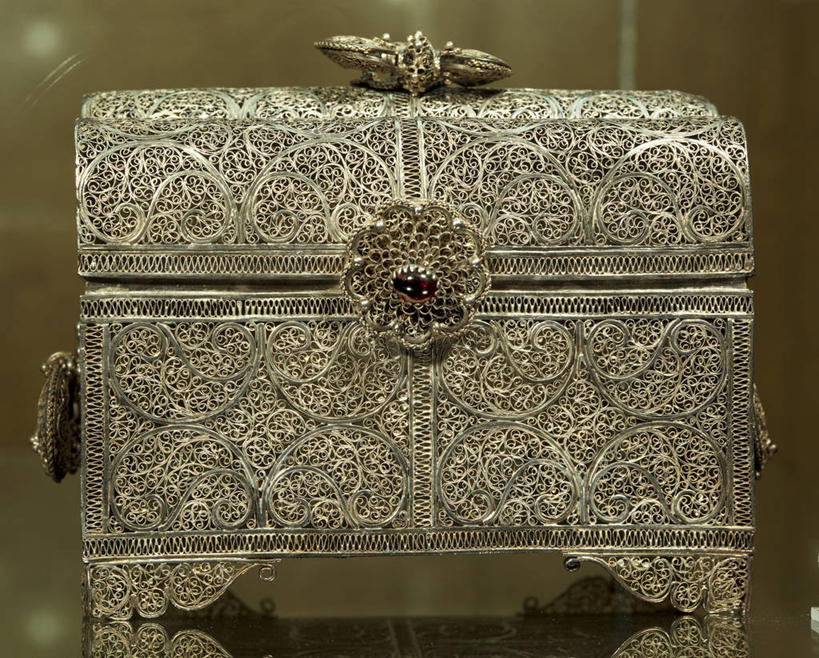 无人,横图,特写,历史,一个,摄影,单个,棺材,美术工艺,彩图,影棚拍摄,贵重宝石