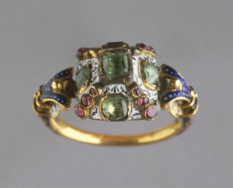 无人,横图,俯视,珠宝,灰色背景,一个,戒指,摄影,单个,意大利文化,祖母绿,美术工艺,石榴石,彩图,高角度拍摄,影棚拍摄