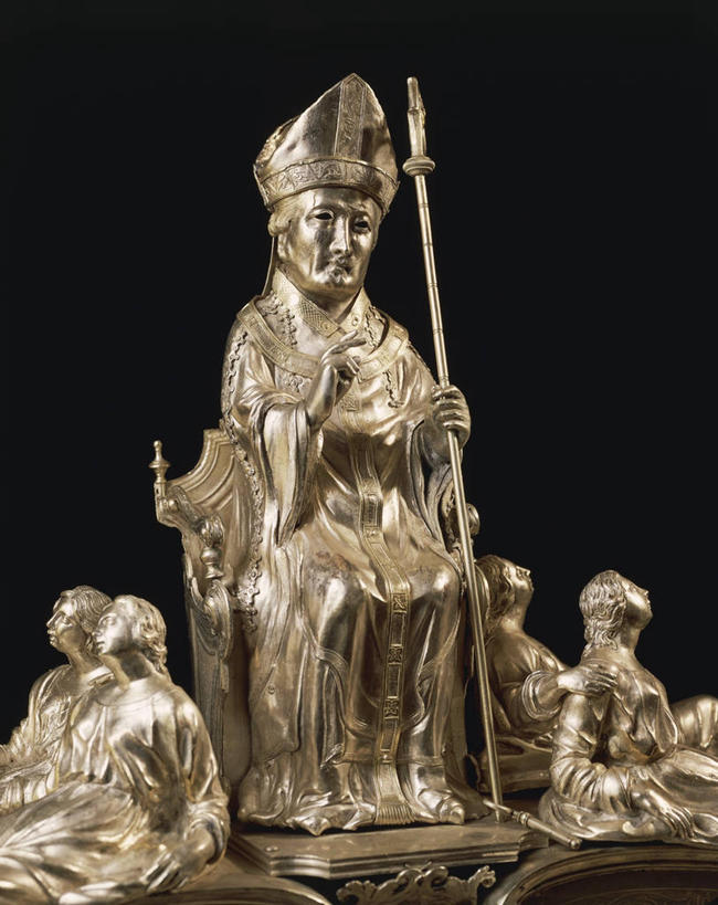 无人,竖图,雕塑,黑色背景,艺术,装饰,标志,雕刻,雕像,符号,祝福,标识,工艺品,摄影,宗教,纪念,美术,基督教,主题,陈列,意大利文化,功能,美学,教皇,性别符号,灵性,彩图,影棚拍摄,男性符号