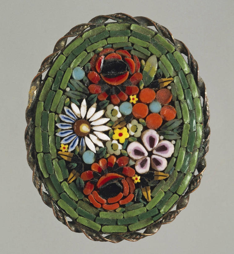 无人,竖图,花纹,瓷砖,图案,椭圆形,一个,摄影,单个,古董,胸针,华贵,美术工艺,彩图,影棚拍摄