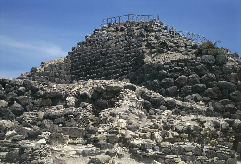 无人,横图,室外,白天,建筑,意大利,废墟,古代,摄影,考古学,古代文明,撒丁岛,史前时代,彩图