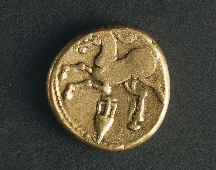 无人,横图,马,黑色背景,一个,金融,摄影,单个,式样,美术工艺,硬币,彩图,影棚拍摄,双耳罐