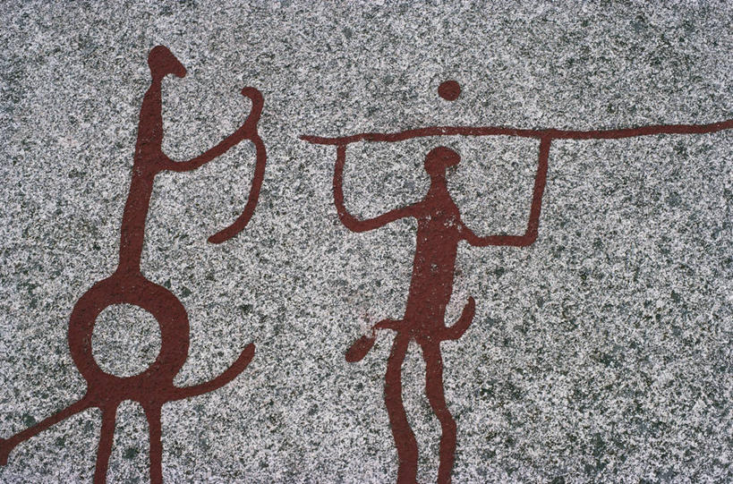 无人,横图,特写,瑞典,红色,地标建筑,摄影,古代文明,史前时代,彩图