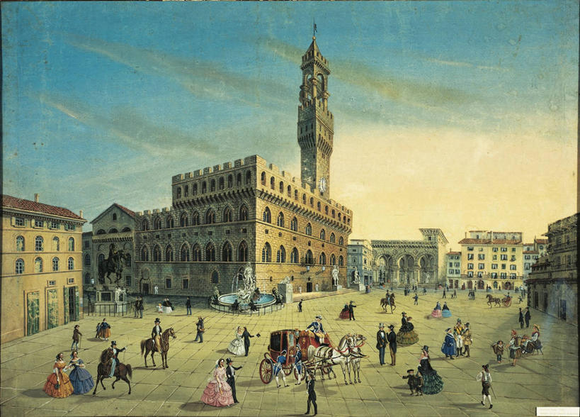 广场,横图,插画,室外,白天,度假,数码,科技,美景,城市风光,城市,建筑,意大利,佛罗伦萨,欧洲,阴影,网络,景观,塔,许多人,高光,几何,计算机图形,合成,图画,历史,娱乐,画,地标建筑,一群人,享受,休闲,景色,放松,摄影,电脑合成图,数码合成图,合成图,托斯卡纳,南欧,漫画,意大利文化,佛罗伦萨市政广场,意大利共和国,首府,维琪奥王宫,写实,具体,具象,百花之城,翡冷翠,托斯卡纳大区,韦奇奥宫,彩图,佛罗伦斯,佛罗伦斯省