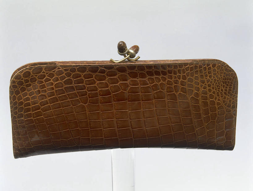 无人,横图,特写,时尚,蓝色背景,一个,红色,摄影,单个,鳄鱼皮,高雅,零钱包,式样,彩图,影棚拍摄