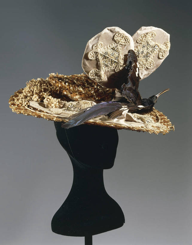 无人,竖图,时尚,帽子,纺织品,灰色背景,鸟类,草帽,丝绸,摄影,高雅,剪影,设计,彩图,影棚拍摄,拟人,缎子