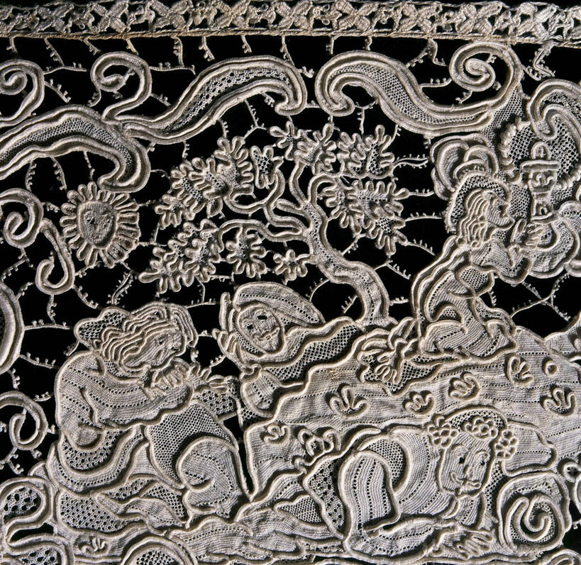 无人,横图,方图,特写,黑色背景,花纹,白色,摄影,缝纫,边,部分,拼接,意大利文化,式样,彩图,全画面,全框架,全帧,影棚拍摄,全画幅