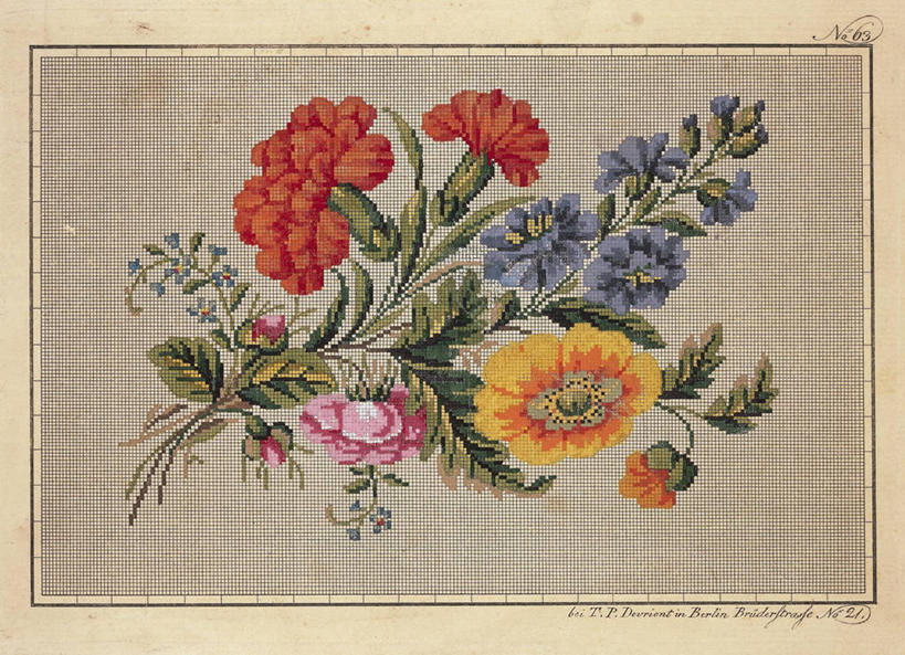 无人,横图,玫瑰,勿忘我,纺织品,刺绣,花纹,装饰,万寿菊,花束,摄影,荷兰石竹,式样,美术工艺,彩图,影棚拍摄,传统文化