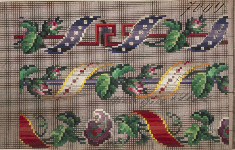 无人,横图,竖图,特写,玫瑰,叶子,刺绣,花纹,缎带,花蕾,历史,花,一个,工艺品,摄影,单个,缝纫,边,拼接,针织品,式样,美术工艺,彩图,影棚拍摄