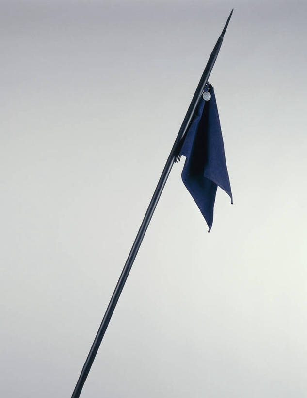 无人,竖图,特写,灰色背景,军事,标语,历史,一个,蓝色,灰色,摄影,单个,长矛,美术工艺,彩图,影棚拍摄