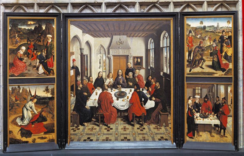 成年人,人群,坐,横图,插画,绘画,数码,科技,餐桌,桌子,比利时,欧洲,天使,阴影,艺术,网络,许多人,高光,几何,计算机图形,古典,文艺复兴,合成,图像,图画,文化,画,工艺品,品味,一群人,概念,虚构,幻想,宗教,美术,电脑合成图,数码合成图,高雅,基督教,合成图,西欧,主题,古典风格,漫画,写实,具体,具象,美学,比利时王国,构图,使徒,旧约,法兰德斯,法兰德斯大区,法兰德斯地区,男人,男性,女人,女性,彩图,法兰德斯.布拉班特省,弗莱芒.布拉班特省