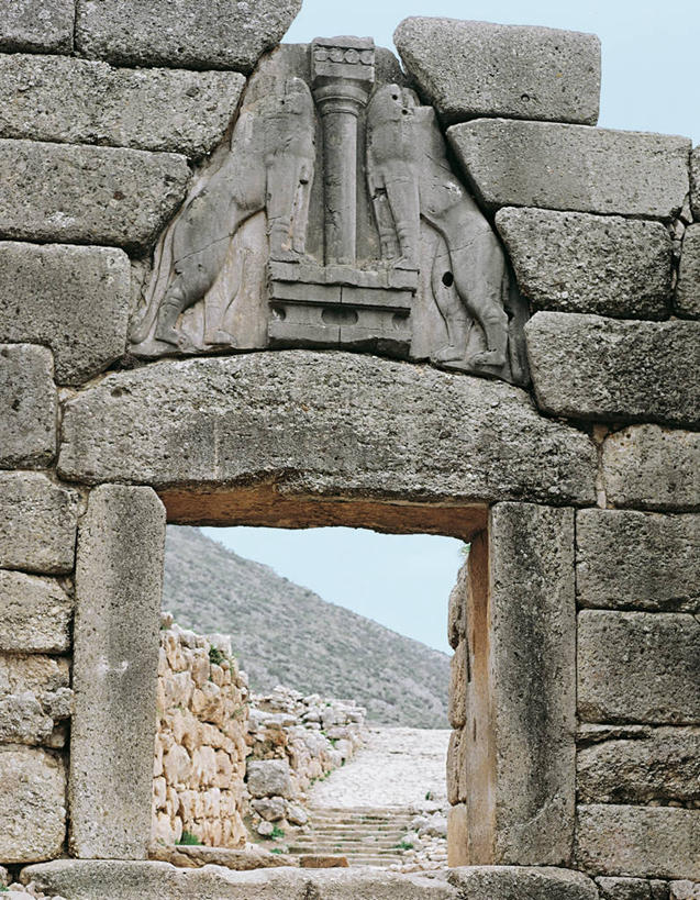 无人,竖图,室外,白天,度假,安全,美景,城市风光,城市,建筑,希腊,欧洲,景观,图像,娱乐,享受,休闲,景色,放松,摄影,品牌,南欧,主题,构图,古代文明,古代史,狮门桥,彩图,时空,迈锡尼,状态