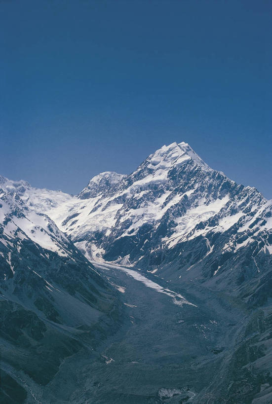 无人,竖图,俯视,室外,白天,石头,山,峡谷,新西兰,石子,岛,山谷,图像,蓝色,风景,天空,自然,摄影,国家公园,岩层,主题,大洋洲,视角,地貌,万里无云,澳大拉西亚,构图,新西兰南岛,库克山国家公园,石块,岩石,彩图,高角度拍摄,旅行,时空