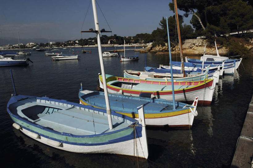 无人,横图,室外,白天,海洋,船,法国,欧洲,停靠,反射,木制,树,天空,自然,运输,摄影,普罗旺斯,地中海文化,停泊,滨海阿尔卑斯,彩图,旅行,海港,利古里亚海