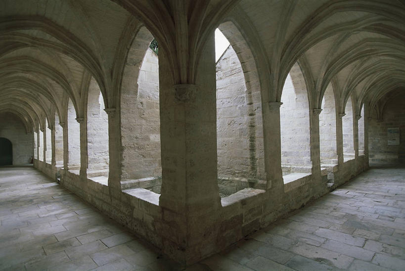 无人,教堂,横图,室内,白天,建筑,法国,欧洲,拱门,走廊,摄影,宗教,基督教,宗教建筑,地中海文化,法国文化,拱廊,灵性,彩图,阿维尼翁新城