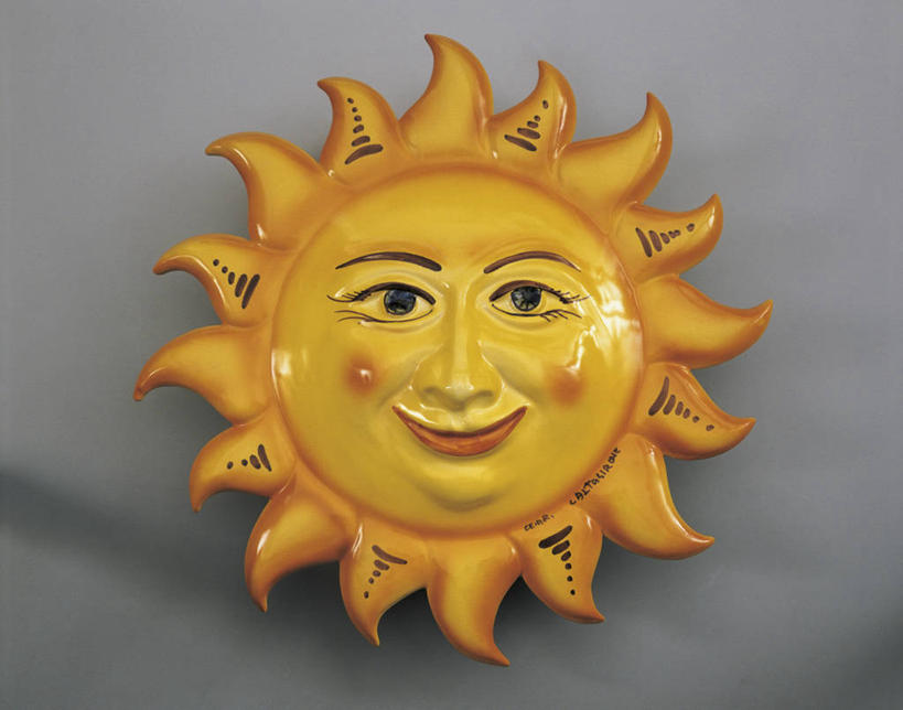 无人,横图,室内,特写,日光,意大利,欧洲,艺术,光,陶瓷制品,历史,一个,黄色,摄影,单个,西欧,地中海文化,南欧,意大利文化,美术工艺,彩图,影棚拍摄,卡尔塔吉罗内