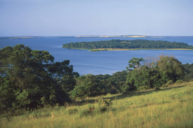 无人,横图,室外,白天,旅游,度假,湖,美景,水,非洲,乌干达,阴影,岛,地平线,光,景观,水平线,娱乐,草,树,风景,天空,自然,享受,休闲,景色,放松,摄影,宁静,自然风光,维多利亚湖,东非,彩图,旅行