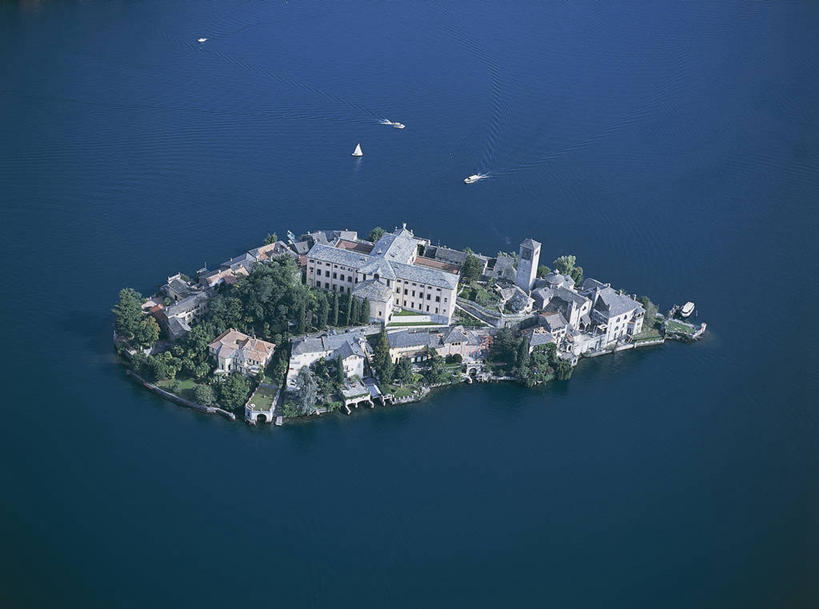 无人,横图,俯视,航拍,室外,白天,湖,建筑,意大利,岛,风景,自然,摄影,鸟瞰,南欧,意大利文化,诺瓦拉,彩图,高角度拍摄,旅行