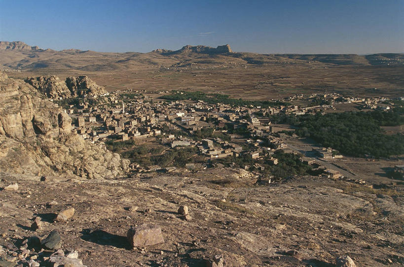 无人,横图,俯视,室外,白天,沙漠,山,建筑,也门,亚洲,地平线,泥土,辽阔,地面,广阔,摄影,一望无际,气候,中东,延伸,干的,天地相交,无边无际,一马平川,希巴姆,自然地理,阿拉伯,岩石,彩图,高角度拍摄,旅行,传统文化,联合国教科文组织