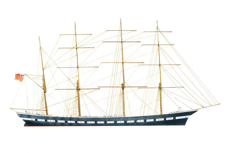 无人,横图,白色背景,侧面,船,英国,军事,历史,白色,运输,摄影,军舰,航海,北欧,海军,战舰,军用战舰,战船,帆樯,桅竿,彩图,帆柱