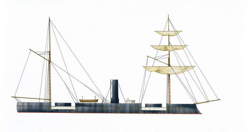 无人,横图,白色背景,侧面,船,德国,军事,历史,白色,帆,运输,摄影,军舰,海军,中欧,彩图