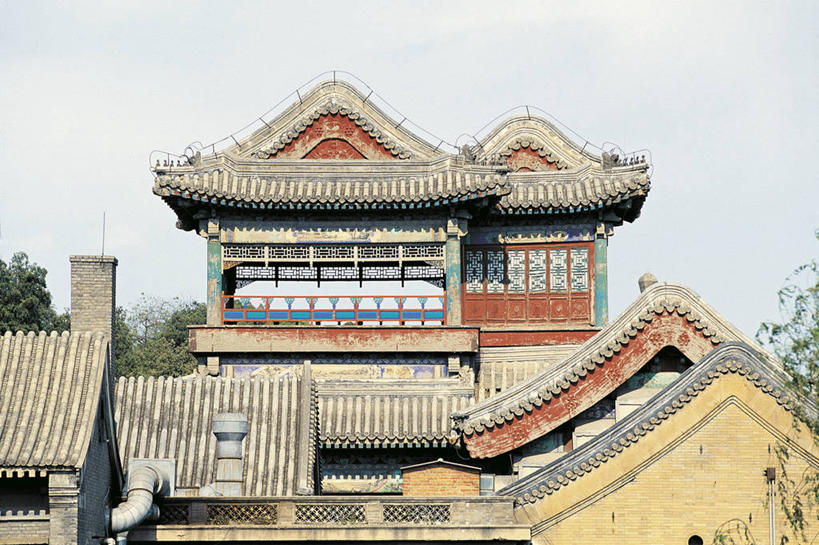 无人,颐和园,横图,北京,亚洲,联合国,首都,摄影,北京市,自然地理,彩图,联合国教科文组织