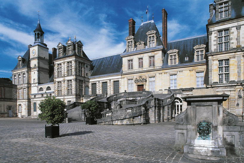 无人,宫殿,横图,建筑,法国,欧洲,城堡,联合国,文艺复兴,摄影,西欧,法兰西,古典风格,将军,中欧,法兰西共和国,法兰西第五共和国,法兰西岛,枫丹白露,枫丹白露宫,法兰西岛大区,塞纳.马恩省,自然地理,彩图,联合国教科文组织