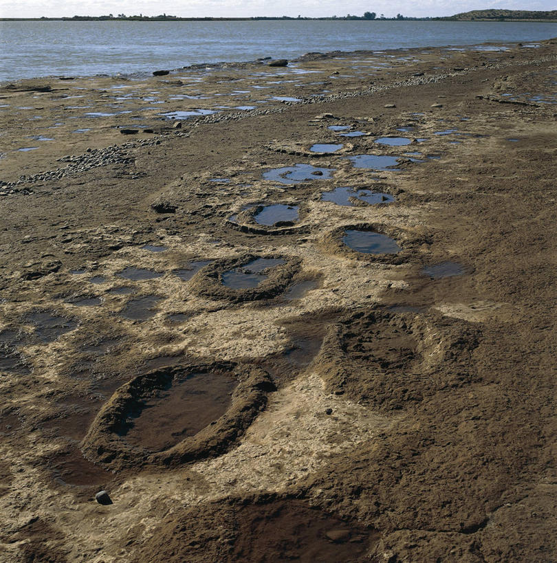 无人,竖图,方图,室外,白天,湖,河流,水,阿根廷,脚印,地形,泥土,痕迹,自然,南美,摄影,环境,巴塔哥尼亚,水坑,地质学,自然地理,彩图,潮水坑