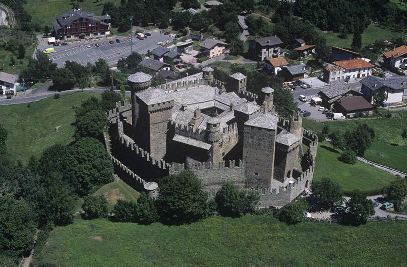 无人,横图,俯视,航拍,室外,白天,建筑,意大利,城堡,历史,摄影,鸟瞰,意大利文化,彩图,高角度拍摄