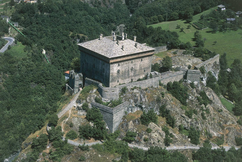 无人,横图,俯视,航拍,室外,白天,建筑,意大利,城堡,历史,摄影,鸟瞰,意大利文化,彩图,高角度拍摄