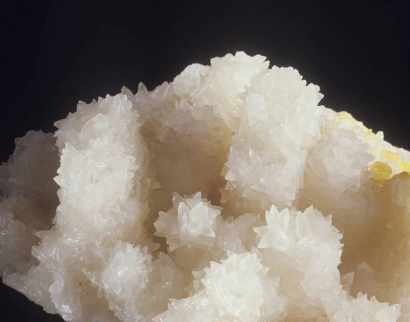 无人,横图,特写,黑色背景,白色,自然,摄影,地质学,矿物质,方解石,岩石,彩图,影棚拍摄