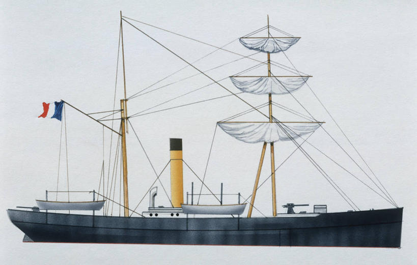 无人,横图,室外,白天,侧面,时尚,船,法国,军事,历史,一个,t台,帆,运输,摄影,军舰,单个,海军,战舰,法国文化,中欧,军用战舰,法国国旗,战船,帆樯,桅竿,时装表演,时装秀,t型台,走秀,彩图,帆柱,传动装置