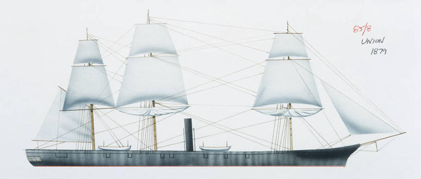 无人,横图,全景,室外,白天,侧面,时尚,船,秘鲁,蓝色背景,军事,历史,一个,蓝色,t台,帆,南美,战争,运输,摄影,军舰,单个,海军,战船,帆樯,桅竿,时装表演,时装秀,t型台,走秀,彩图,雪佛兰,帆柱,传动装置