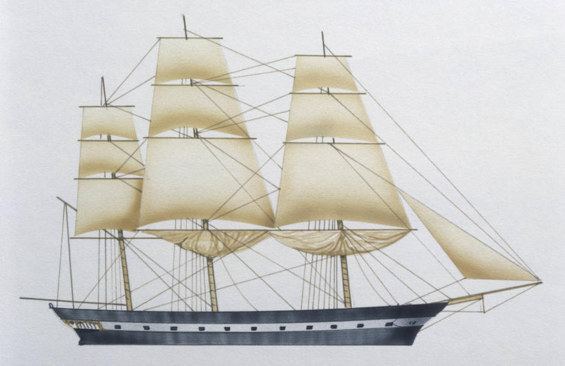 无人,横图,室外,白天,白色背景,侧面,时尚,船,法国,军事,历史,一个,白色,t台,摄影,单个,海军,中欧,美术工艺,时装表演,时装秀,t型台,走秀,彩图,雪佛兰