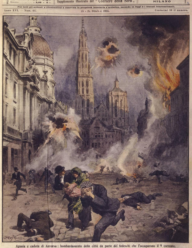 西方人,人群,跑,吸烟,竖图,室外,白天,火,比利时,欧洲,欧洲人,古城,历史,烟,战争,摄影,死亡,轰炸,安特卫普,法兰德斯,白种人,彩图