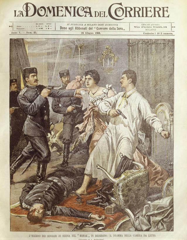 西方人,成年人,人群,菜园,站,躺,竖图,插画,室内,白天,制服,数码,科技,报纸,杂志,意大利,欧洲,欧洲人,士兵,阴影,睡衣,网络,枪支,文字,高光,几何,计算机图形,合成,图画,历史,画,衣服,武器,摄影,手枪,英文字母,死亡,电脑合成图,数码合成图,犯罪,女王,暴力,合成图,南欧,军服,进攻,漫画,巴尔干,皇室,军队,谋杀,写实,具体,具象,塞尔维亚,男人,男性,女人,女性,白种人,彩图,贝尔格雷德