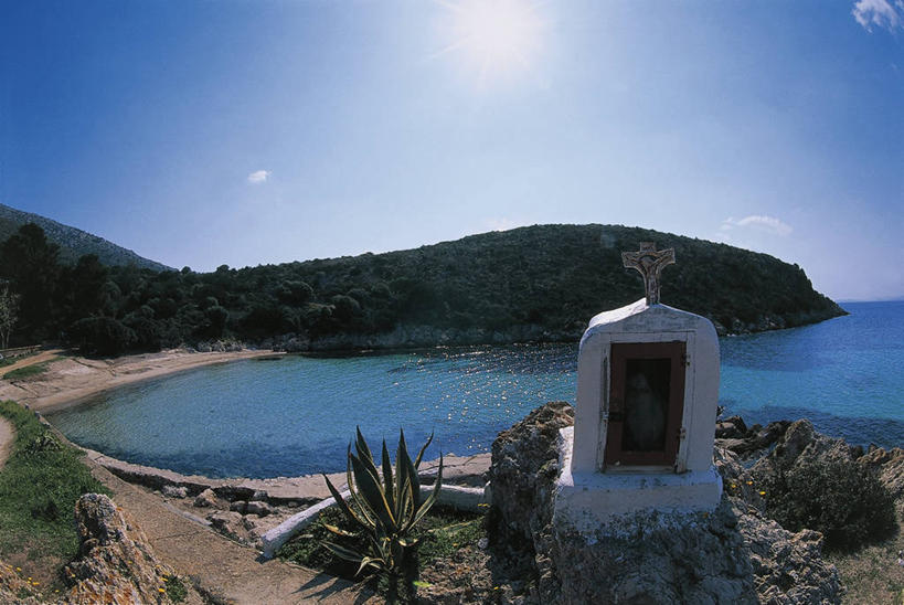 无人,横图,室外,白天,旅游,度假,海洋,美景,水,日光,意大利,地形,海岸线,景观,纪念碑,海湾,娱乐,风景,自然,享受,休闲,景色,放松,摄影,纪念,留念,环境,南欧,自然风光,怀念,意大利文化,撒丁岛,萨萨里,墓穴,自然地理,海滩,彩图,旅行