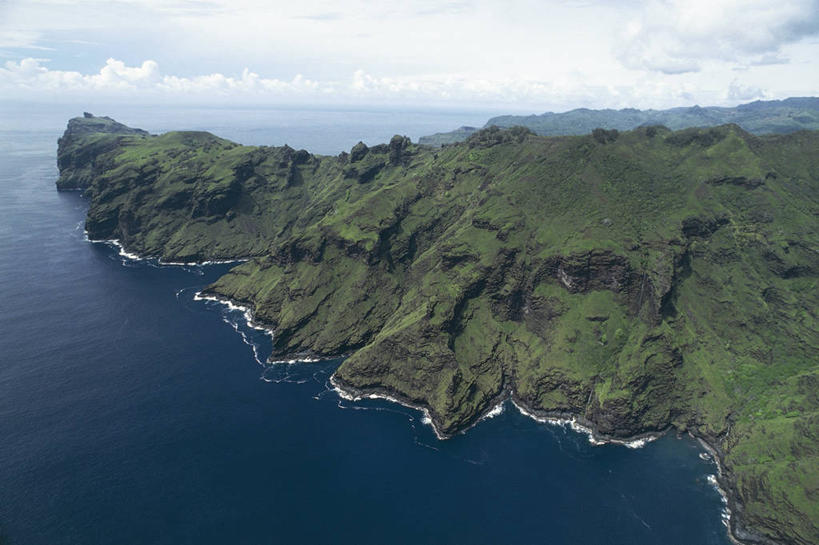 无人,横图,俯视,航拍,室外,白天,旅游,度假,海洋,美景,水,岛,地平线,地形,海岸线,景观,辽阔,地面,娱乐,风景,自然,享受,休闲,广阔,景色,放松,摄影,一望无际,环境,太平洋,鸟瞰,自然风光,延伸,大洋洲,法属波利尼西亚,天地相交,法属玻利尼西亚,马克萨斯群岛,无边无际,一马平川,自然地理,彩图,高角度拍摄,旅行,法国海外领土