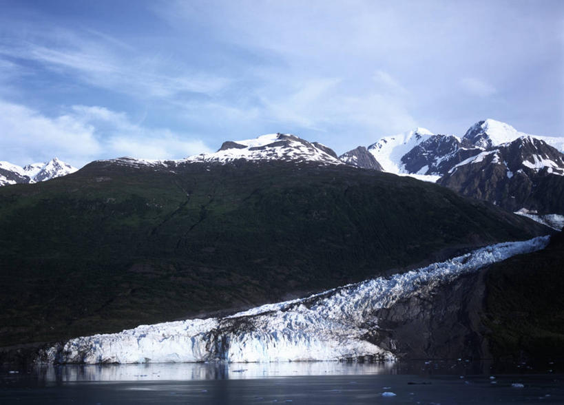 无人,横图,室外,白天,旅游,度假,海洋,美景,山,山脉,水,雪,雪山,美国,冰,地形,景观,山顶,宏伟,娱乐,风景,自然,地标建筑,享受,休闲,景色,放松,摄影,气象,气候,国家公园,自然风光,冰河,阿拉斯加,冰河湾国家公园,自然地理,彩图,旅行,郊野公园