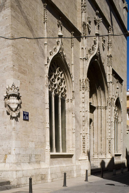 无人,竖图,室外,白天,窗户,建筑,西班牙,历史,地标建筑,摄影,复杂,哥特式风格,伊比利亚半岛,巴伦西亚省,彩图,旅行