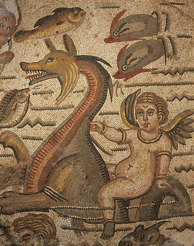 无人,竖图,室内,特写,意大利,花纹,神话,装饰,龙,图案,鱼类,古罗马,地标建筑,虚构,摄影,西西里,南欧,古典风格,意大利文化,古代文明,古代史,美术工艺,恩纳省,彩图,过去