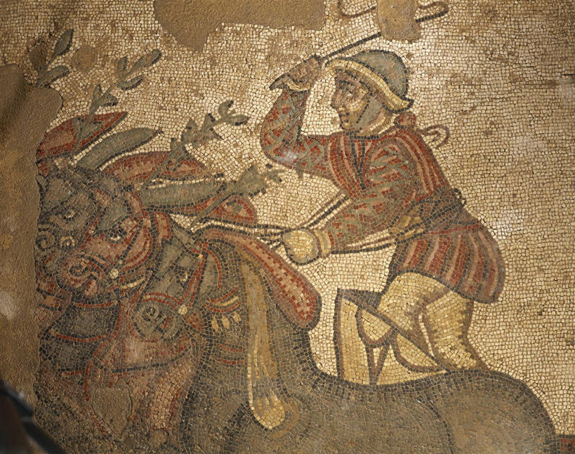 无人,健身房,马戏团,横图,室内,特写,马,意大利,花纹,装饰,标志,符号,图案,标识,古罗马,地标建筑,摄影,考古学,西西里,古典风格,意大利文化,战车,性别符号,古代文明,古代史,美术工艺,恩纳省,彩图,男性符号