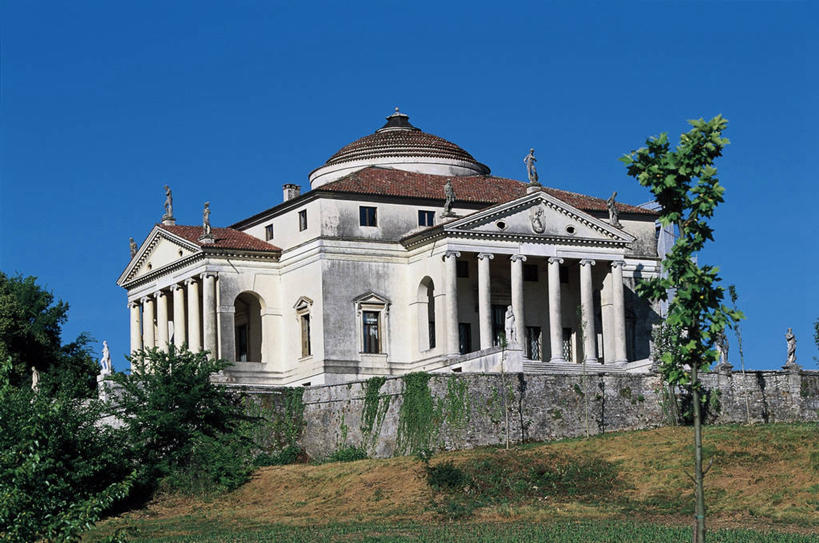 无人,横图,室外,白天,别墅,建筑,意大利,历史,地标建筑,摄影,南欧,华贵,意大利文化,威尼托大区,维琴察,彩图,旅行