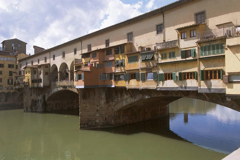 无人,横图,室外,白天,河流,建筑,意大利,佛罗伦萨,流水,桥,历史,地标建筑,摄影,运河,南欧,意大利文化,托斯卡纳区,维基奥桥,彩图,旅行