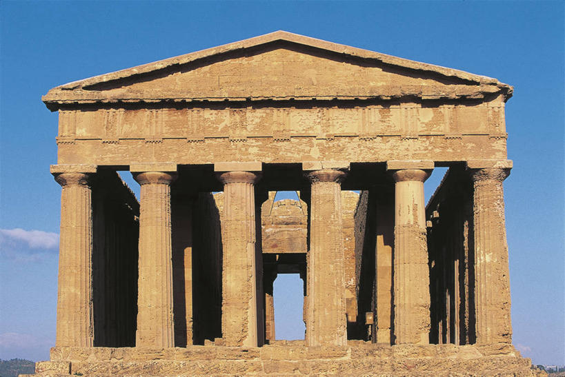 无人,寺庙,横图,室外,白天,意大利,欧洲,堆积,柱子,云,历史,废墟,天空,地标建筑,摄影,宗教,风化,西西里,宗教建筑,地中海文化,意大利文化,古代文明,灵性,破败,风蚀,石化,风蚀地貌,岩石层,阿格利真托,岩石,彩图,过去