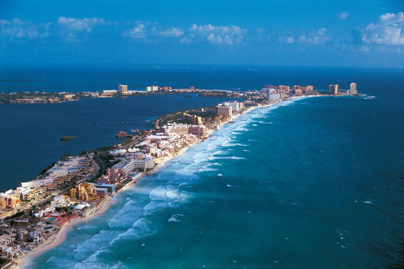 无人,横图,俯视,航拍,室外,白天,海洋,水,建筑,岛,水平线,云,天空,自然,摄影,宁静,拉丁美洲,鸟瞰,肯他纳罗,彩图,高角度拍摄