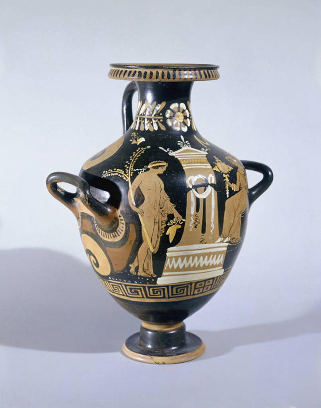 无人,竖图,花瓶,陶瓷制品,历史,古代,一个,陶器,摄影,单个,古代文明,美术工艺,彩图,影棚拍摄,伴侣,双耳罐,过去