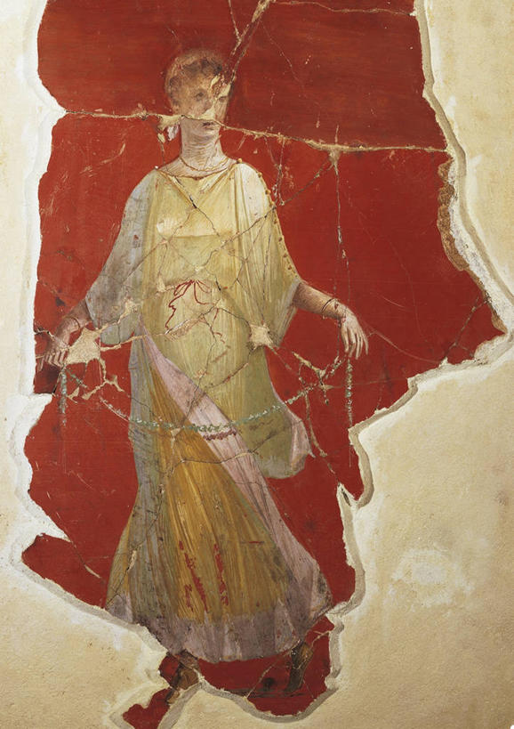 成年人,一个人,竖图,仅一个女性,古罗马,摄影,优美,舞者,彩图,传统服装,舞蹈