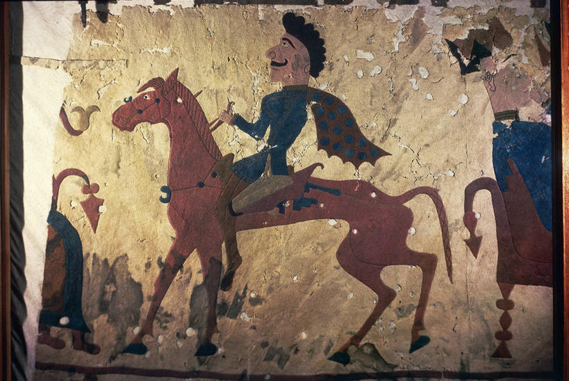 无人,横图,室内,地毯,马,骑马,装饰,标志,符号,标识,古代,摄影,部分,扶手椅,斗篷,性别符号,美术工艺,彩图,男性符号,俄罗斯文化