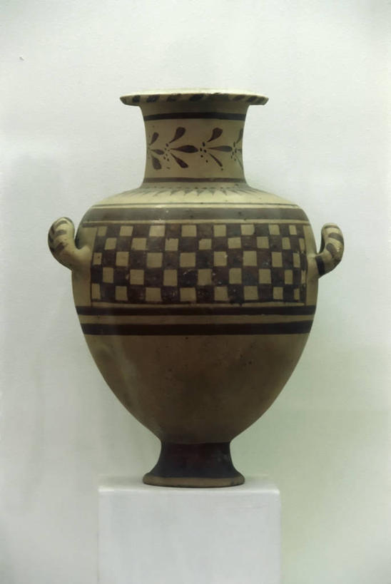 无人,竖图,白色背景,花瓶,陶瓷制品,古代,一个,摄影,单个,古希腊,式样,美术工艺,彩图,影棚拍摄